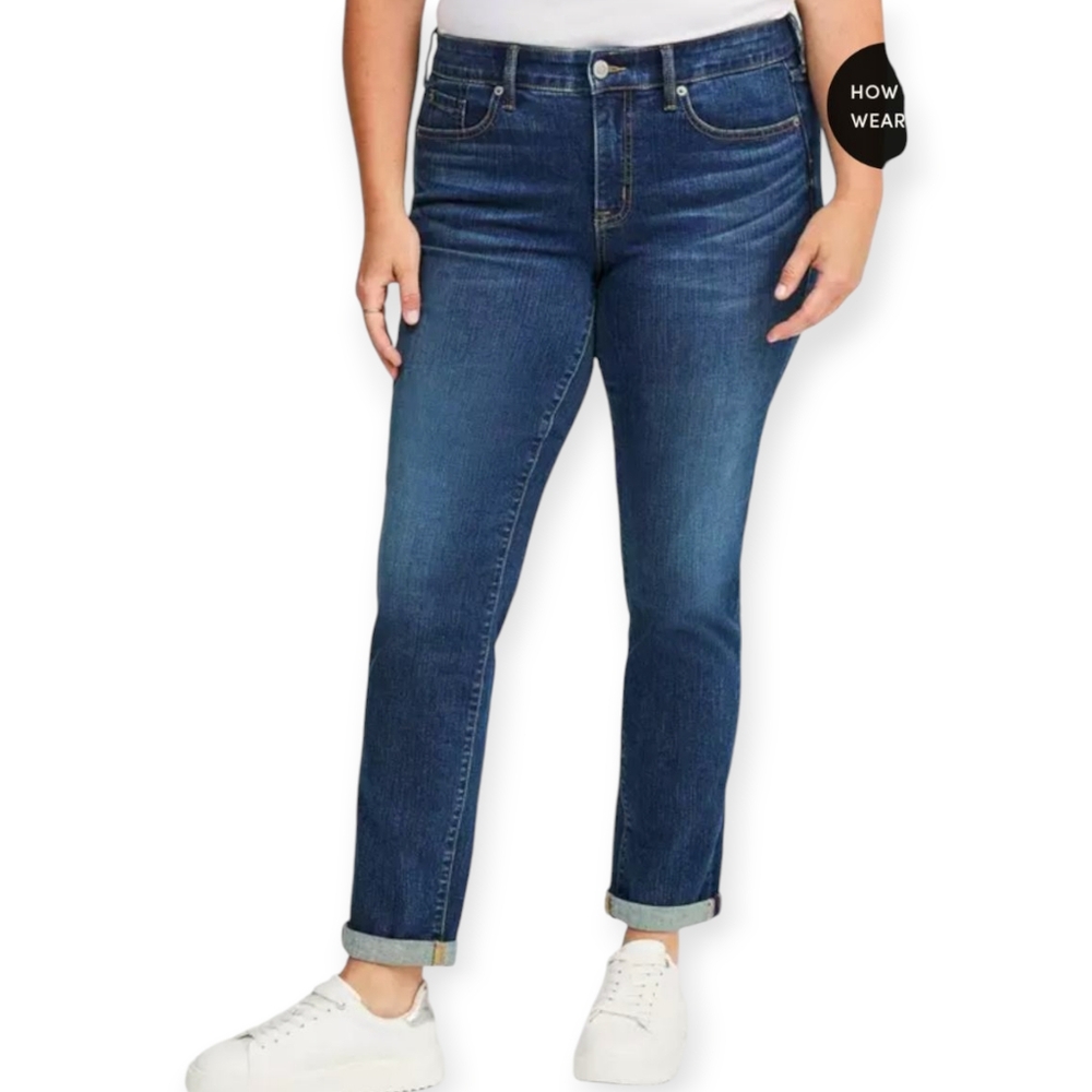 Torrid Perfect Boyfriend Straight Mid-Rise Jean Women's Size 20